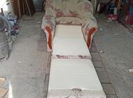 Grajewo ogłoszenia: Sprzedam duży fotel z funkcją  spania. Zadbany. Grajewo. - zdjęcie