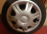 Grajewo ogłoszenia: Sprzedam 4 opony zimowe Dębica 185/60 R14 wraz z felgami i... - zdjęcie