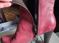 Grajewo ogłoszenia: W stanie idealnym skórzane buty damskie,lekko ocieplane w srodku,... - zdjęcie