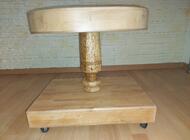 Grajewo ogłoszenia: Sprzedam zabytkowy podświetlany stół oraz stolik kawowy 
Stół... - zdjęcie