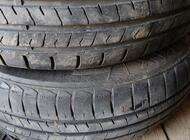 Grajewo ogłoszenia: Sprzedam 4 opony 165/70 r14. Cena za 4 sztuki 50 zł. - zdjęcie