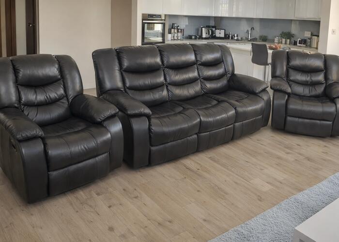 Grajewo ogłoszenia: Cały zestaw wykonany ze skóry naturalnej produkcji włoskiej !...