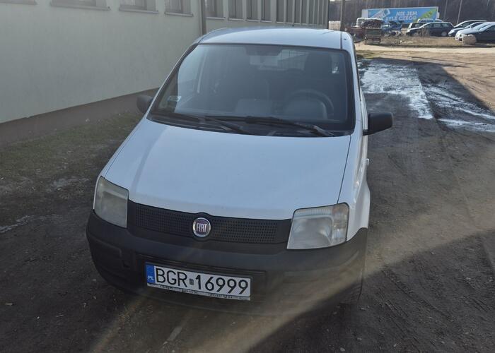 Grajewo ogłoszenia: Sprzedam Fiat Panda Van, 2007r, 283800km, vat-1 wbity w dowod, 1.2...