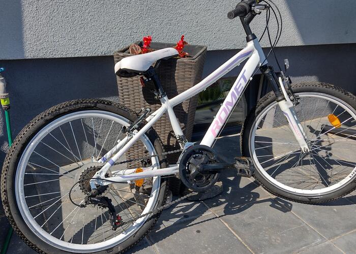 Grajewo ogłoszenia: Rower Romet 24cm  kupiony w Martensie